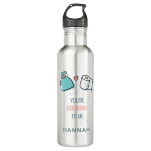 Du bist essenziell für meine Freundin Birthday Gag Edelstahlflasche