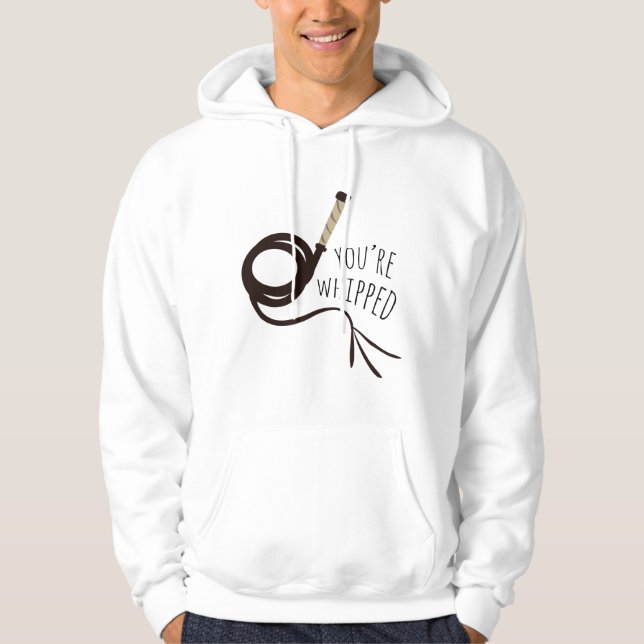 Du bist gefangen hoodie (Vorderseite)