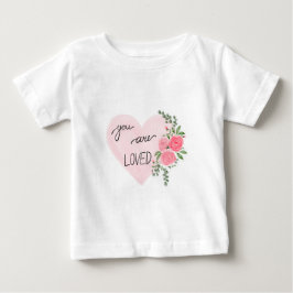 Du bist geliebt baby t-shirt