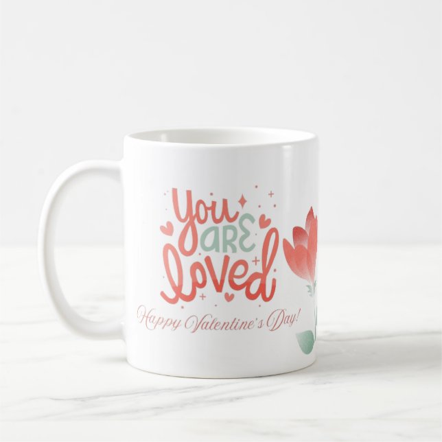 Du bist geliebt kaffeetasse (Links)
