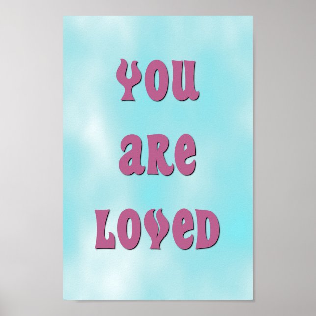 Du bist geliebt poster (Vorne)