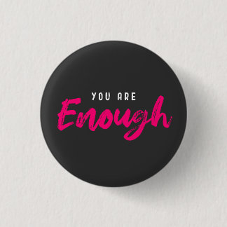 Du bist genug motivierend button