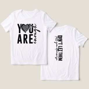 Du bist genug Tri-Blend shirt