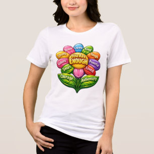 Du bist genug Tri-Blend shirt