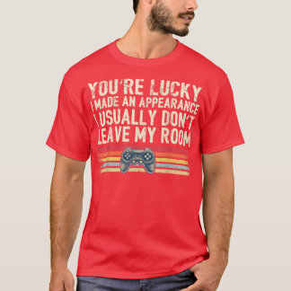 Du bist glücklich, dass ich einen Video-Spielkonto T-Shirt