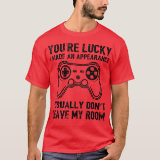 Du bist glücklich, dass ich einen Video-Spielkonto T-Shirt