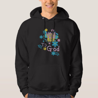 DU BIST GOTT WICHTIG Frauen Christliche Inspiriere Hoodie