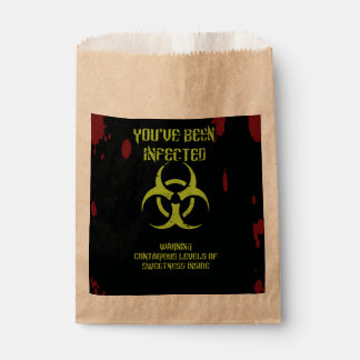 Du bist infiziert – Zombie-Virus-Behandlung Geschenktütchen