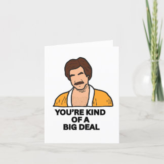 Du bist irgendwie ein großer Deal Dankeskarte