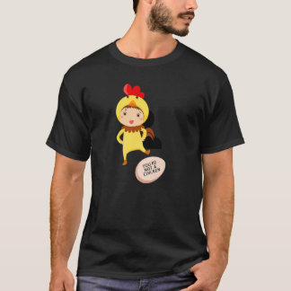 Du bist kein Huhn   Tierwitze T-Shirt