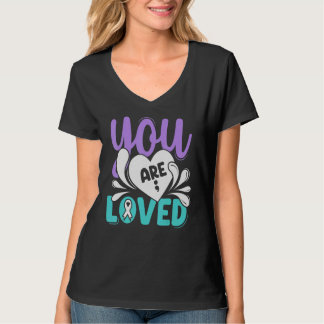 Du bist Liebe passend zur Selbstmordpräventionsauf T-Shirt