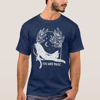 Du bist magisch, Hexenkatze ästhetisch T-Shirt