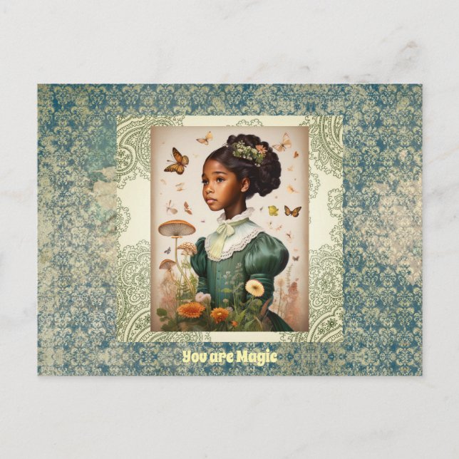 "Du bist magisch" Postkarte (Vorderseite)