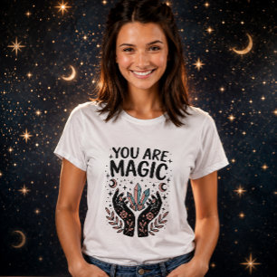 Du bist magische mystische himmlische Kristallhänd T-Shirt