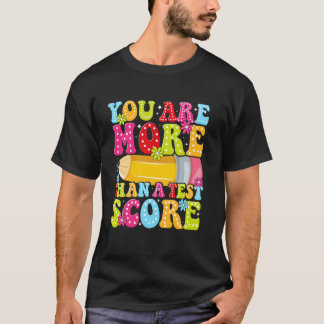 Du bist mehr als ein Testergebnis Du schaffst das T-Shirt