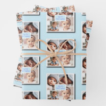 Du bist mein Alles Baby Fotos auf Blue