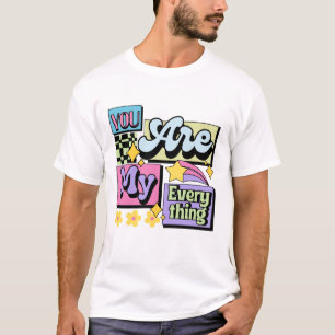 du bist mein alles romantisches Liebeszitat T-Shirt