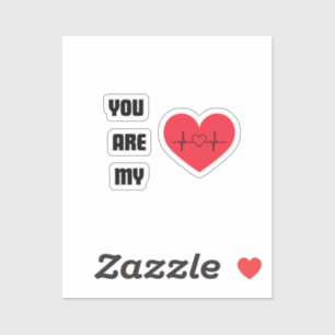 Du bist mein aufkleber