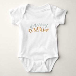 Du bist mein Baby Outfit Baby Strampler