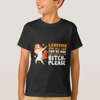 Du bist mein Bitte Einhorn Leukämie Aufklärungsges T-Shirt