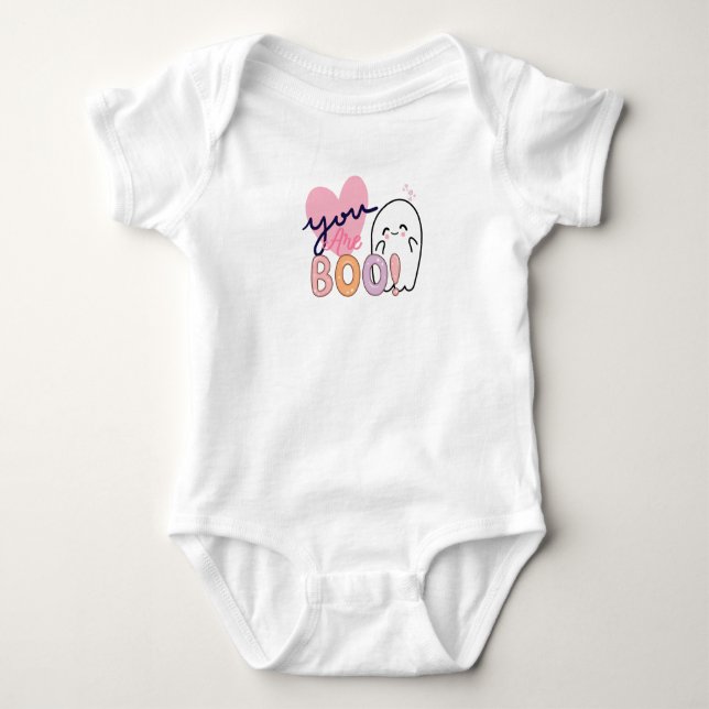 Du bist mein Boo-Niedlicher Geist Baby Strampler (Vorderseite)