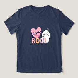 Du bist mein Boo - Niedlicher Geist Halloween-T -  Tri-Blend Shirt