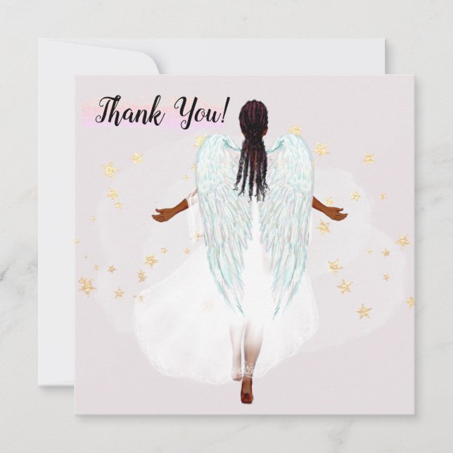 Du bist mein Engel Karte (Vorderseite)