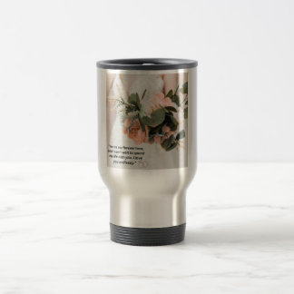 Du bist mein ewig liebes Hochzeitsgeschenk Reisebecher