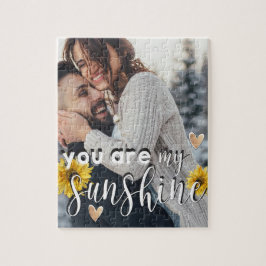 Du bist mein Foto mit gelben Sonnenblumen