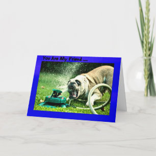 Du bist mein Freund Karte