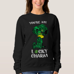 Du bist mein Glück Funny St Patrick's Day Saint Pa Sweatshirt