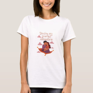 Du bist mein größtes Abenteuer – Romantischer Flug T-Shirt