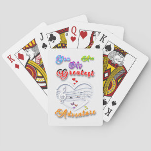 Du bist mein größtes Abenteuer Spielkarten