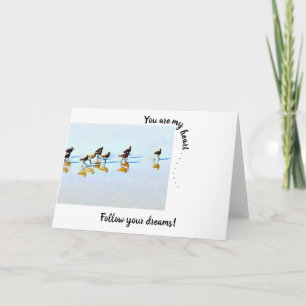 Du bist mein Herz Sandpipers Hilton Head Beach Karte