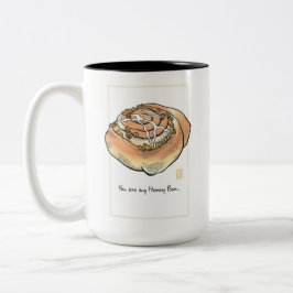 Du bist mein Honigknochen Zwei-Tone-15-oz-Tasse Zweifarbige Tasse