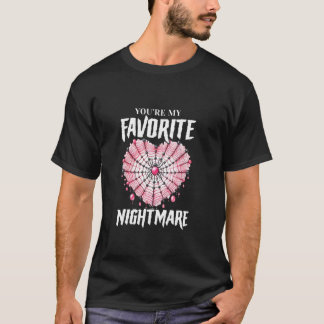 Du bist mein Lieblings-Albtraum Gothic Valentines T-Shirt