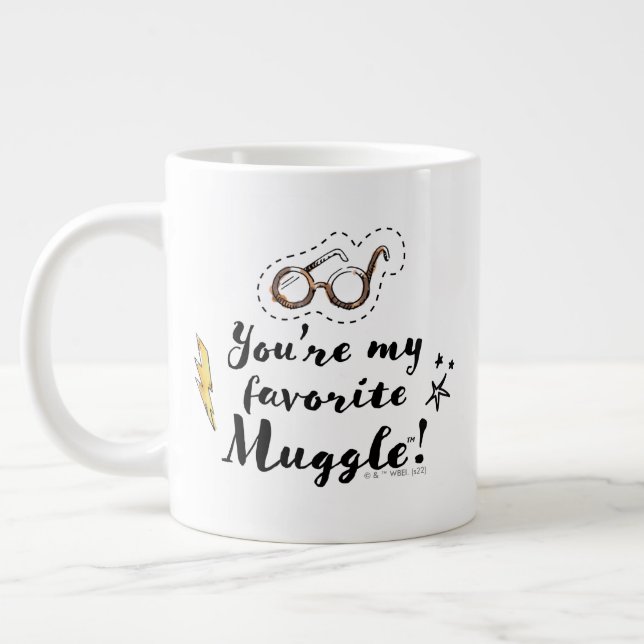 Du bist mein Lieblings-Muggle™ Jumbo-Tasse (Links)