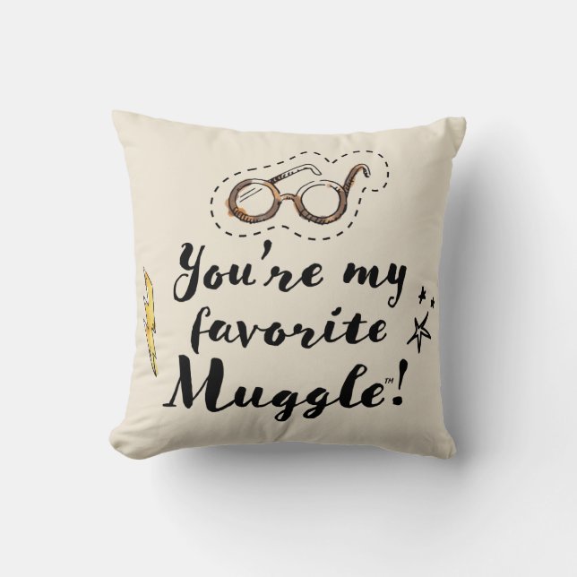 Du bist mein Lieblings-Muggle™ Kissen (Vorderseite)