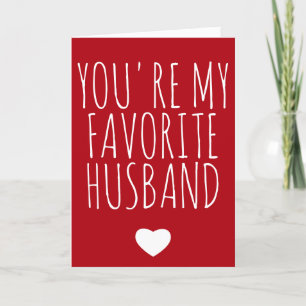 Du bist mein Lieblingsband Funny Vday - Valentines Karte
