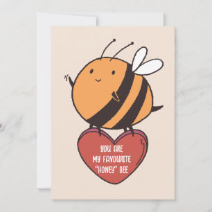 DU BIST MEIN LIEBLINGSGEBIET HONEY FEIERTAGSKARTE