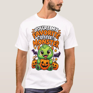 Du bist mein Lieblingskleinemonster - Süßes Hallow T-Shirt