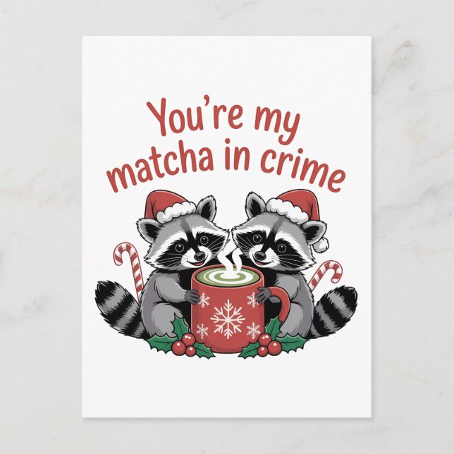Du bist mein Matcha in Crime, der Weihnachten glei (Vorderseite)