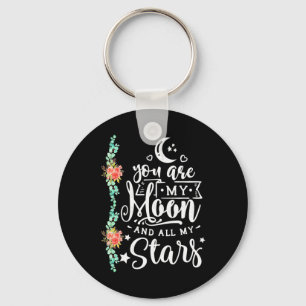 Du bist mein Mond und alle Sterne Schlüsselanhänger