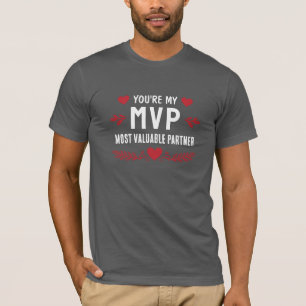Du bist mein MVP wertvollster Partner Lustige Lieb T-Shirt