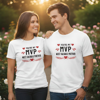 Du bist mein MVP wertvollster Partner Lustige Lieb T-Shirt