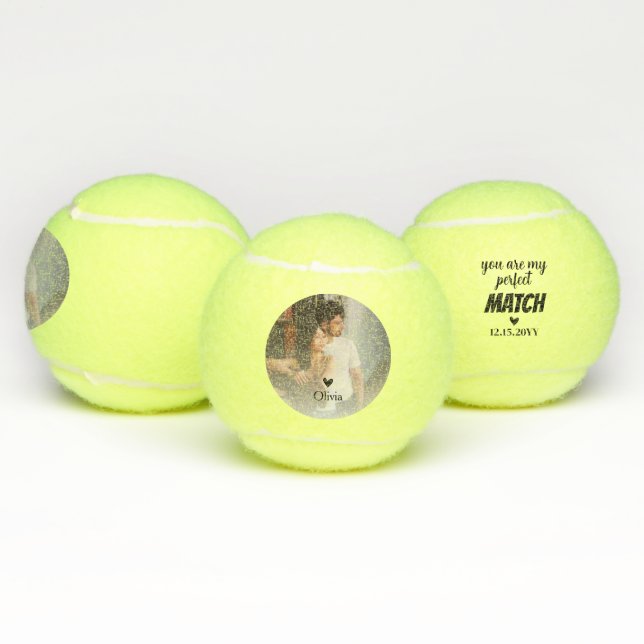 Du bist mein perfektes Foto Tennisbälle (Multi)