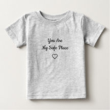 Du bist mein sicherer Ort Kinder T-Shirt