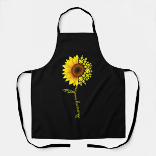 Du bist mein Sonnenblumen-Softball Schürze