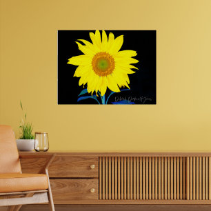 Du bist mein Sonnenblumenposter Poster