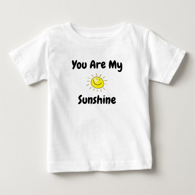 Du bist mein Sonnenschein Baby T-shirt (Vorderseite)